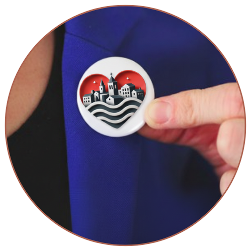 Coeur de Béziers Badge